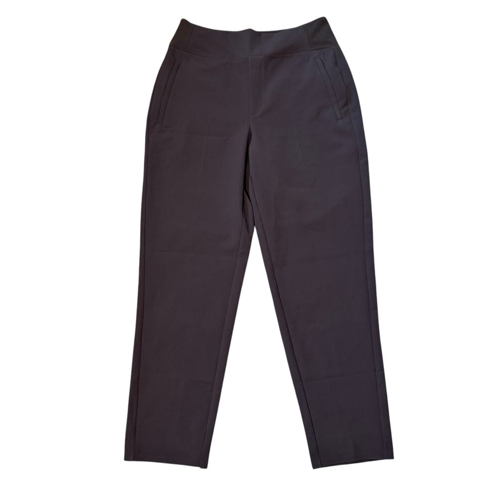 Athleta Endless High Rise Pant Size 6 Brown Soft Stretch Travel Work - Picture 9 of 9